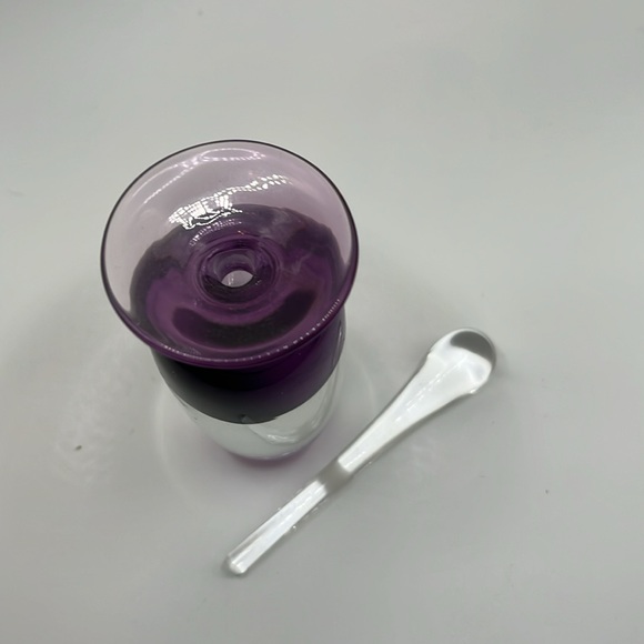 Art Glass Purple Perfume Bottle unsigned - Picture 3 of 6